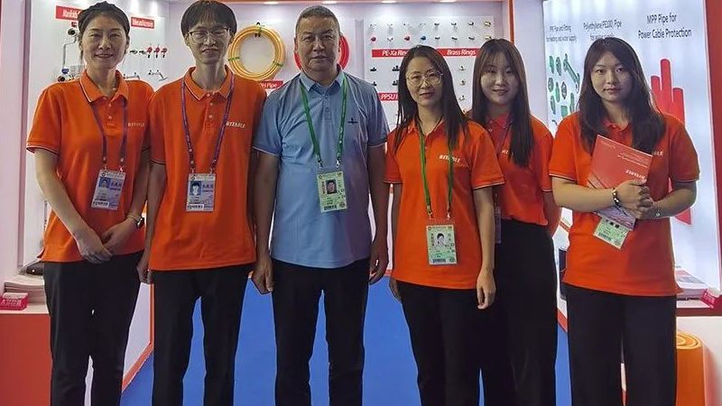 Hebei Ritai Original Pipe Co., Ltd.appeared in the 136th Canton Fair, promoting the plastic pipe industry in China to "go global"