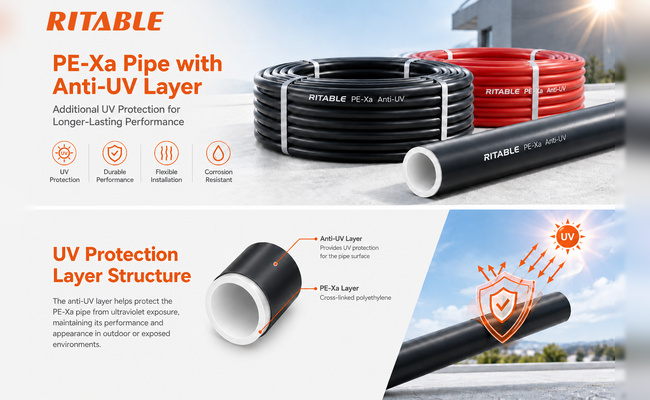 PE-Xa Pipe with Anti-UV Layer