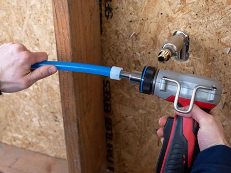How to install pex pipe