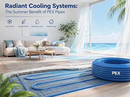 Radiant Cooling Systems: The Summer Benefit of PEX Pipes