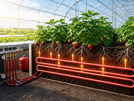 Revolutionizing Sustainable Agriculture: The Benefits of Hydronic Root Zone Heating with PEX-A Pipes
