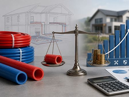 The Real ROI of PEX Pipe: How Material Quality Determines Lifetime Cost