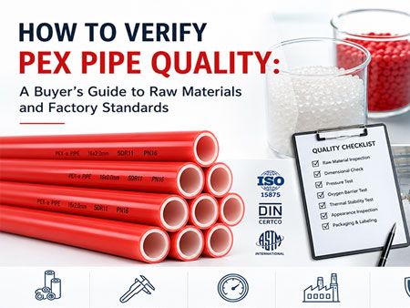 How to Verify PEX Pipe Quality: A Buyer's Guide to Raw Materials and Factory Standards