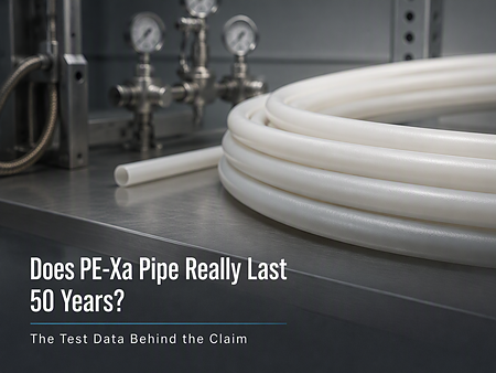Does PE-Xa Pipe Really Last 50 Years? The Test Data Behind the Claim